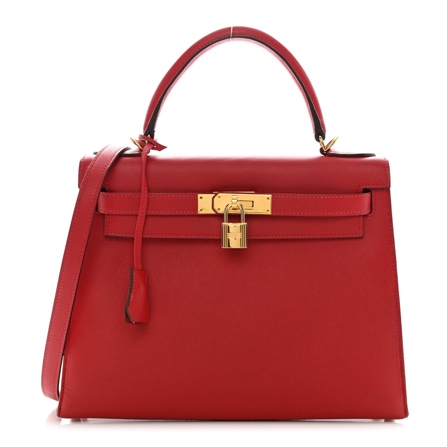 Epsom Kelly Sellier 28 Rouge Casaque