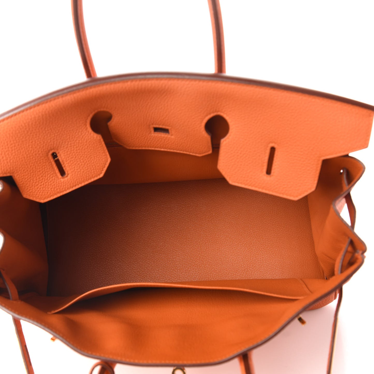 Togo Birkin 35 Orange
