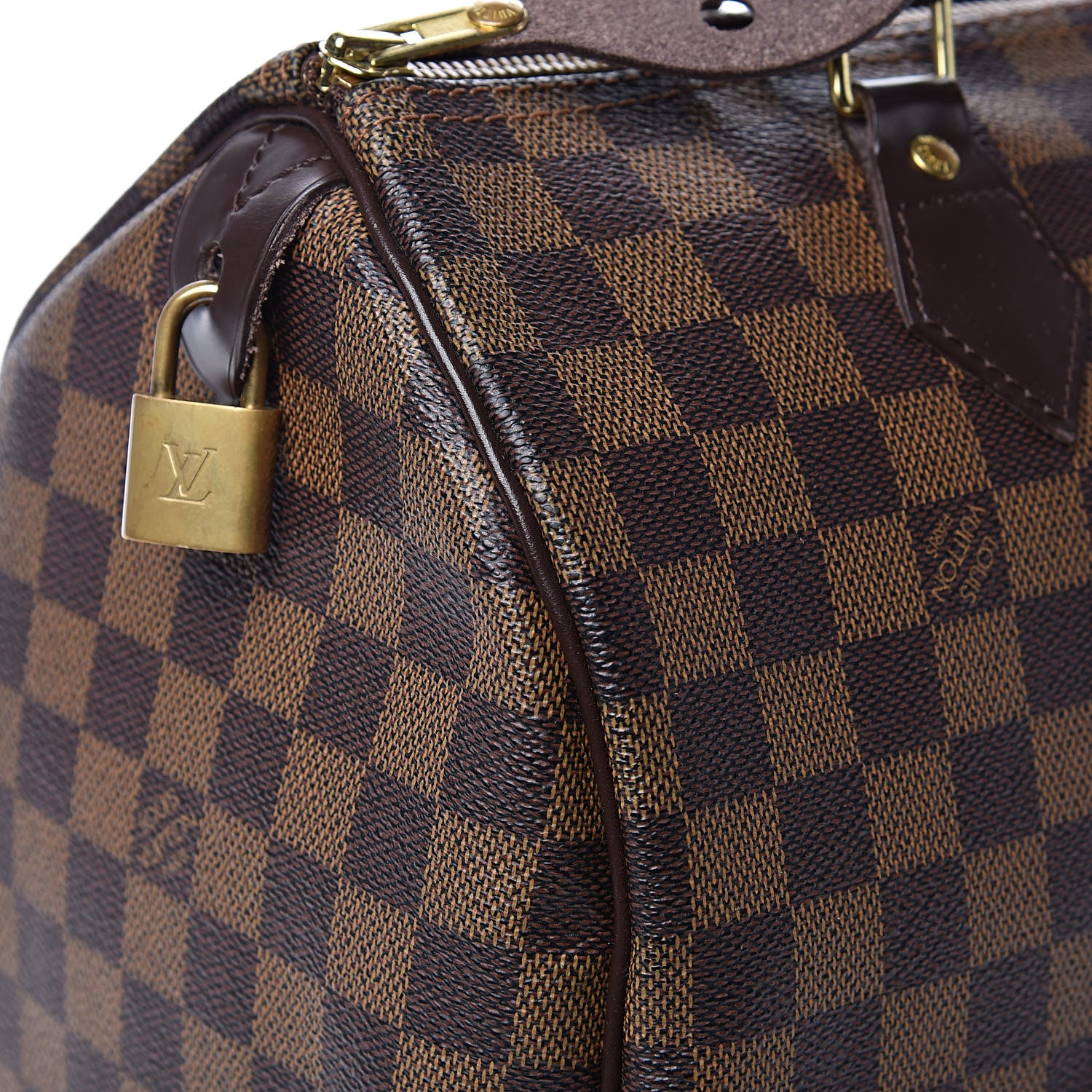Louis Vuitton Damier Ebene Speedy 30 10 of 14