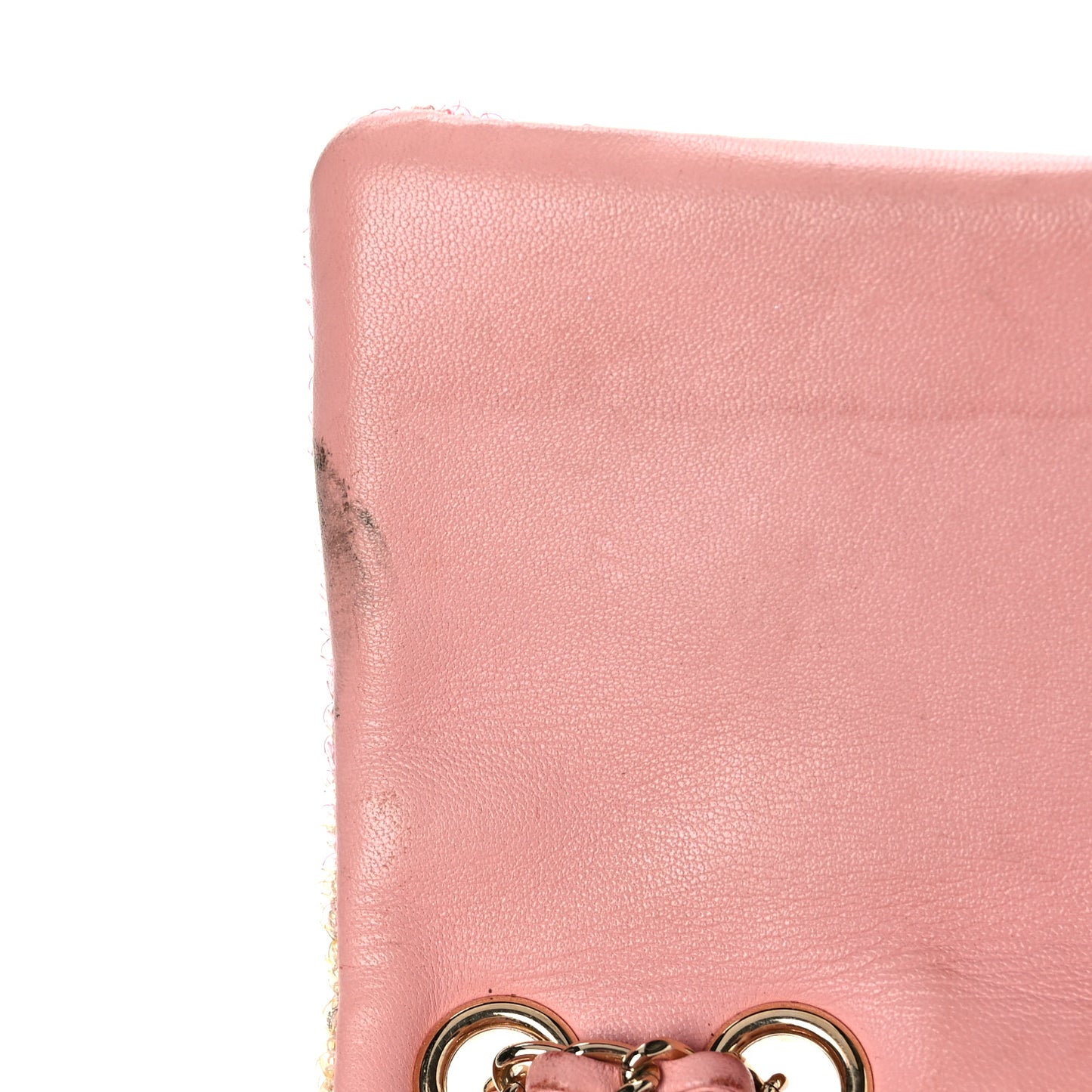 Sequin Quilted Ombre Mini Flap Multicolor