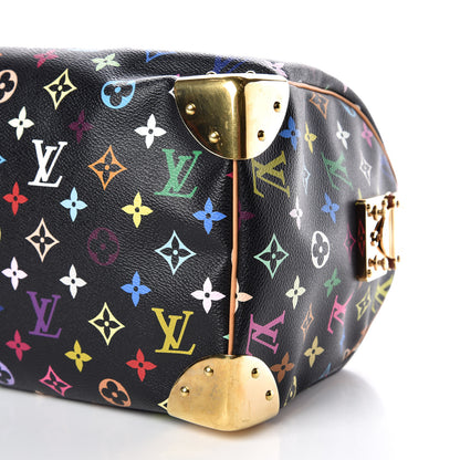 Louis Vuitton Monogram Multicolor Speedy 30 Black 6 of 9