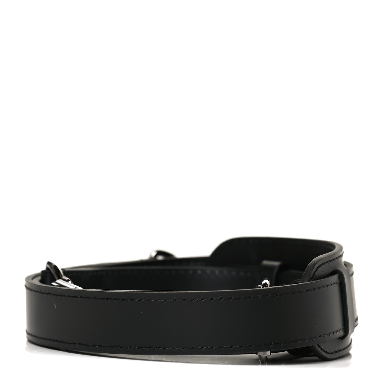 Louis Vuitton Calfskin Adjustable Shoulder Strap Black 2 of 4