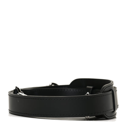 Louis Vuitton Calfskin Adjustable Shoulder Strap Black 2 of 4