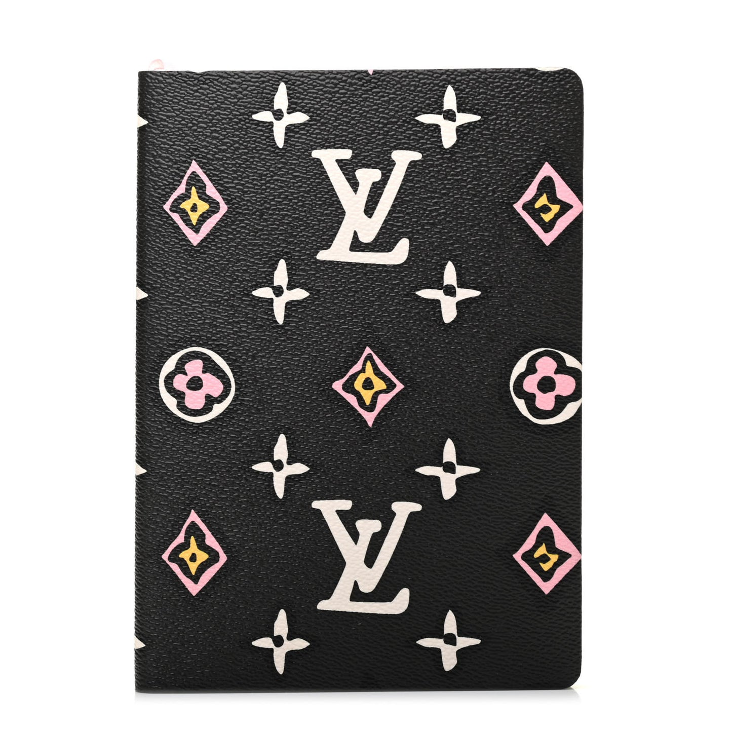 Monogram Wild At Heart Clemence Notebook Black