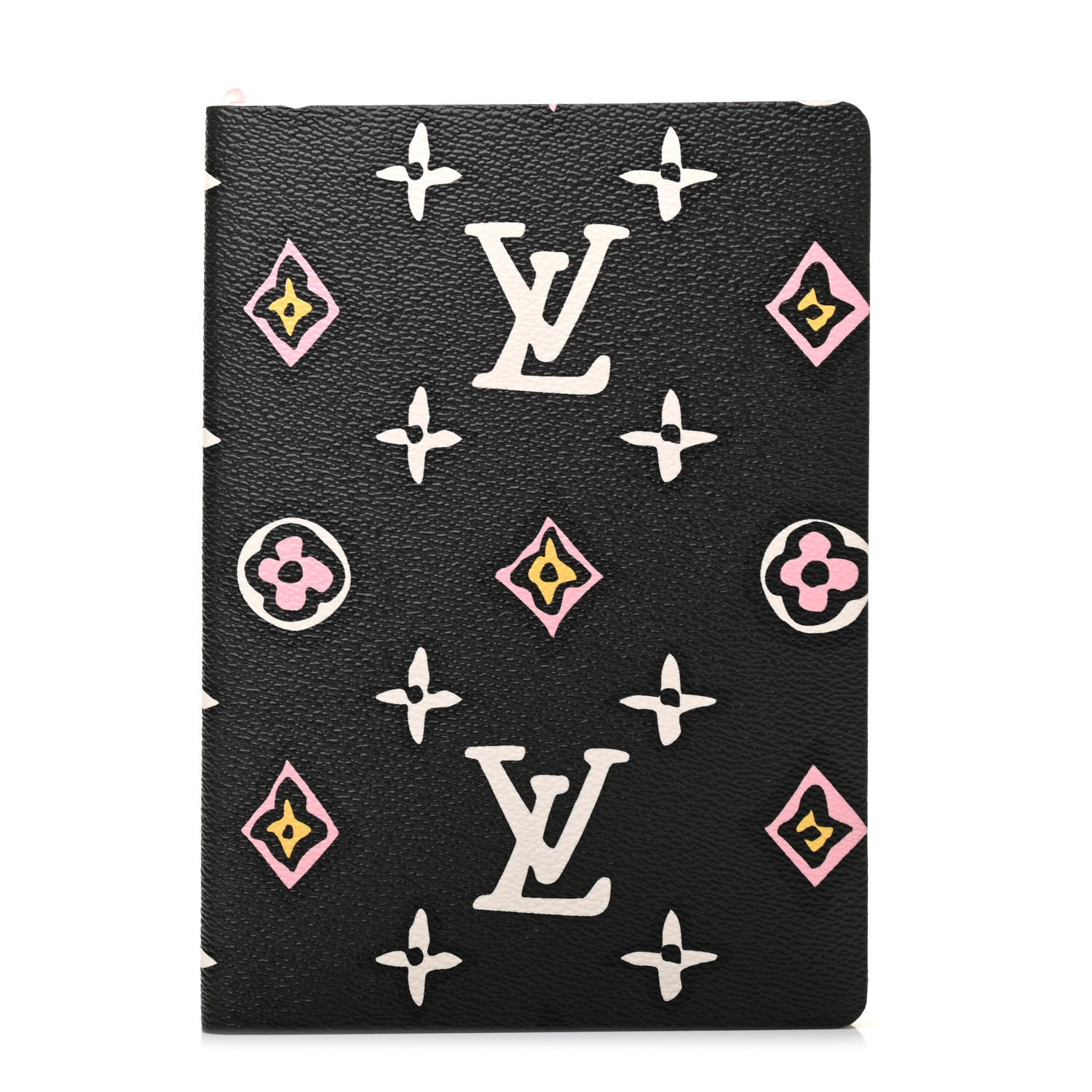 Louis Vuitton Monogram Wild At Heart Clemence Notebook Black 1 of 6