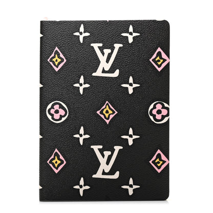 Louis Vuitton Monogram Wild At Heart Clemence Notebook Black 1 of 6