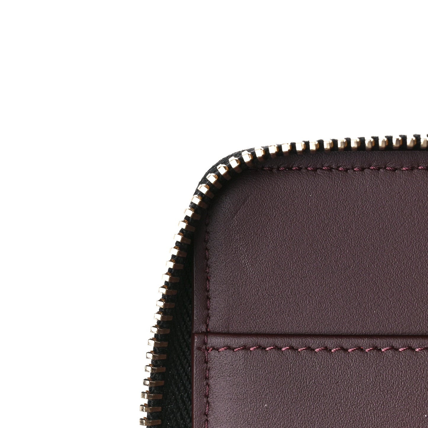 Caviar Quilted Large Zip Around Organizer Wallet Black