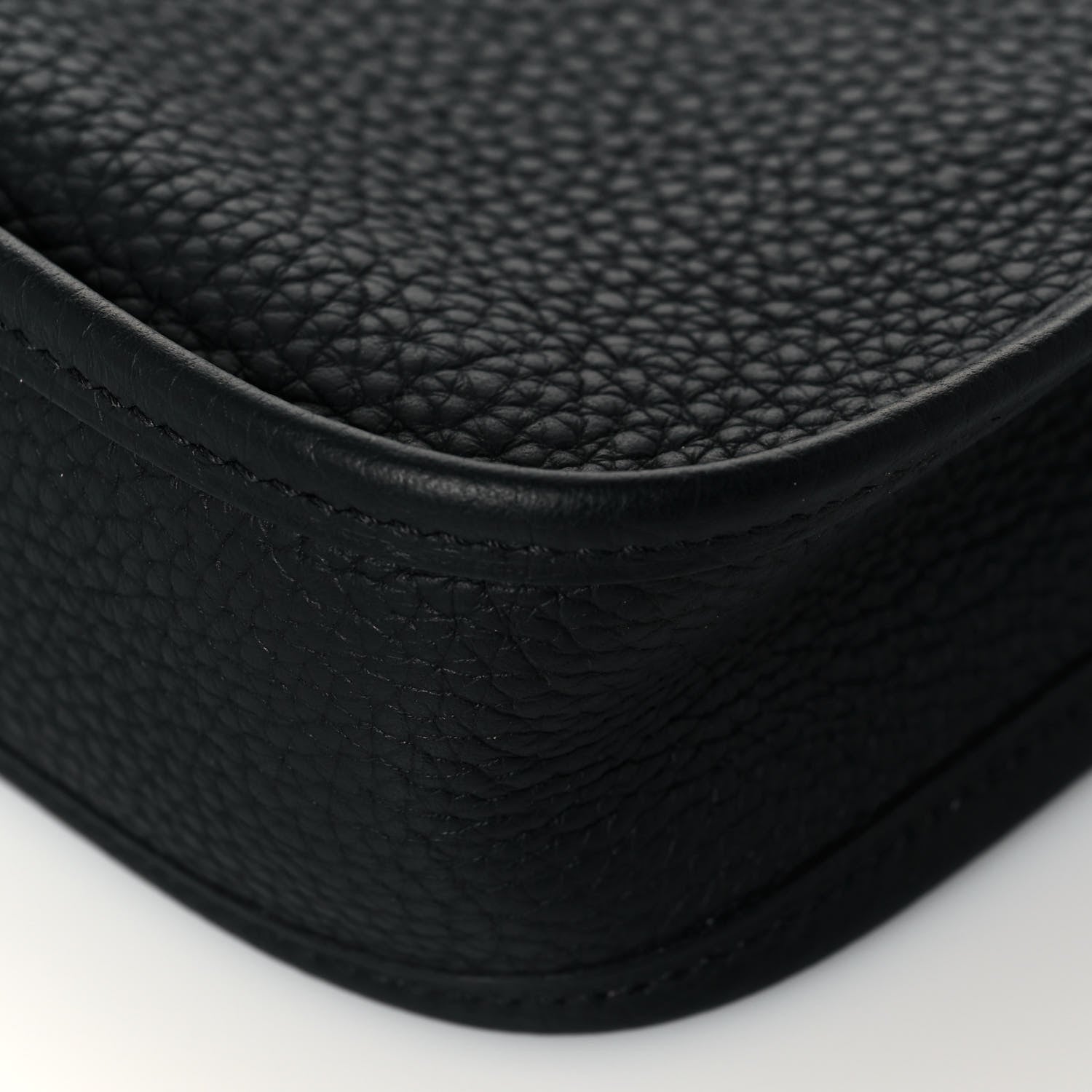 Hermes Taurillon Clemence Evelyne TPM Black 12 of 13