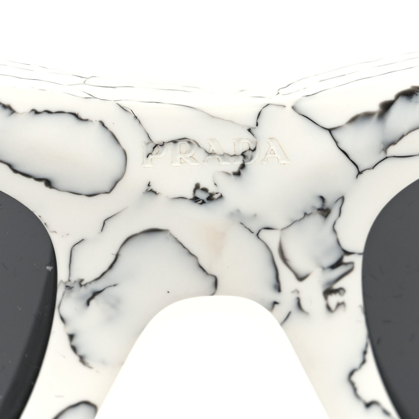 Acetate Symbole Sunglasses SPR 13Z White Marble