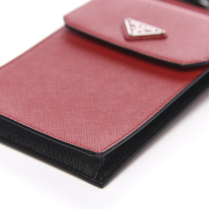 Prada Saffiano Smartphone Case Fuoco Black 6 of 9