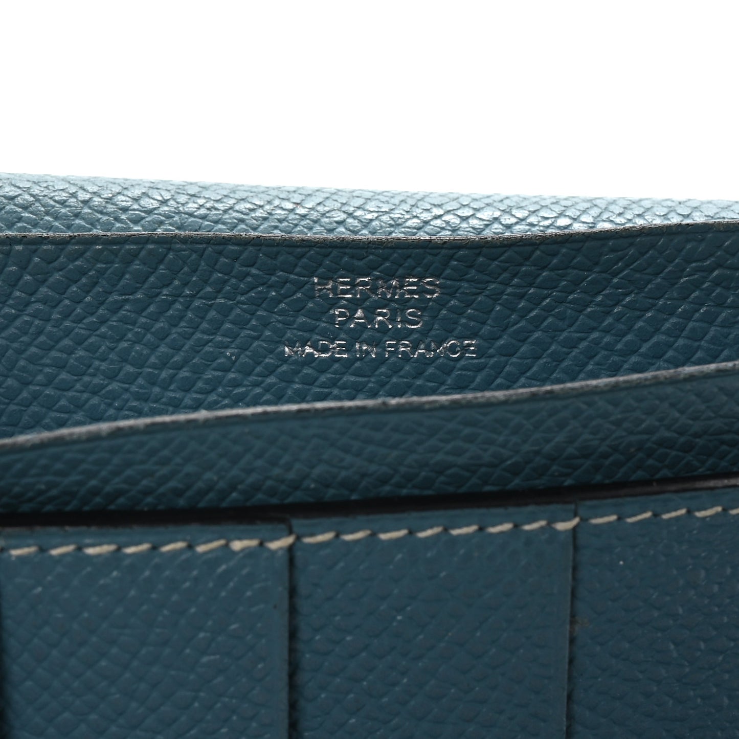 Epsom Bearn Gusset Wallet Blue Jean
