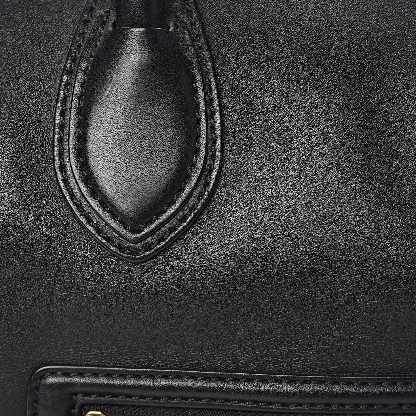 Smooth Calfskin Mini Luggage Black