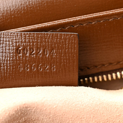 Gucci Azalea Calfskin Horsebit 1955 Shoulder Bag Brown Sugar 7 of 10
