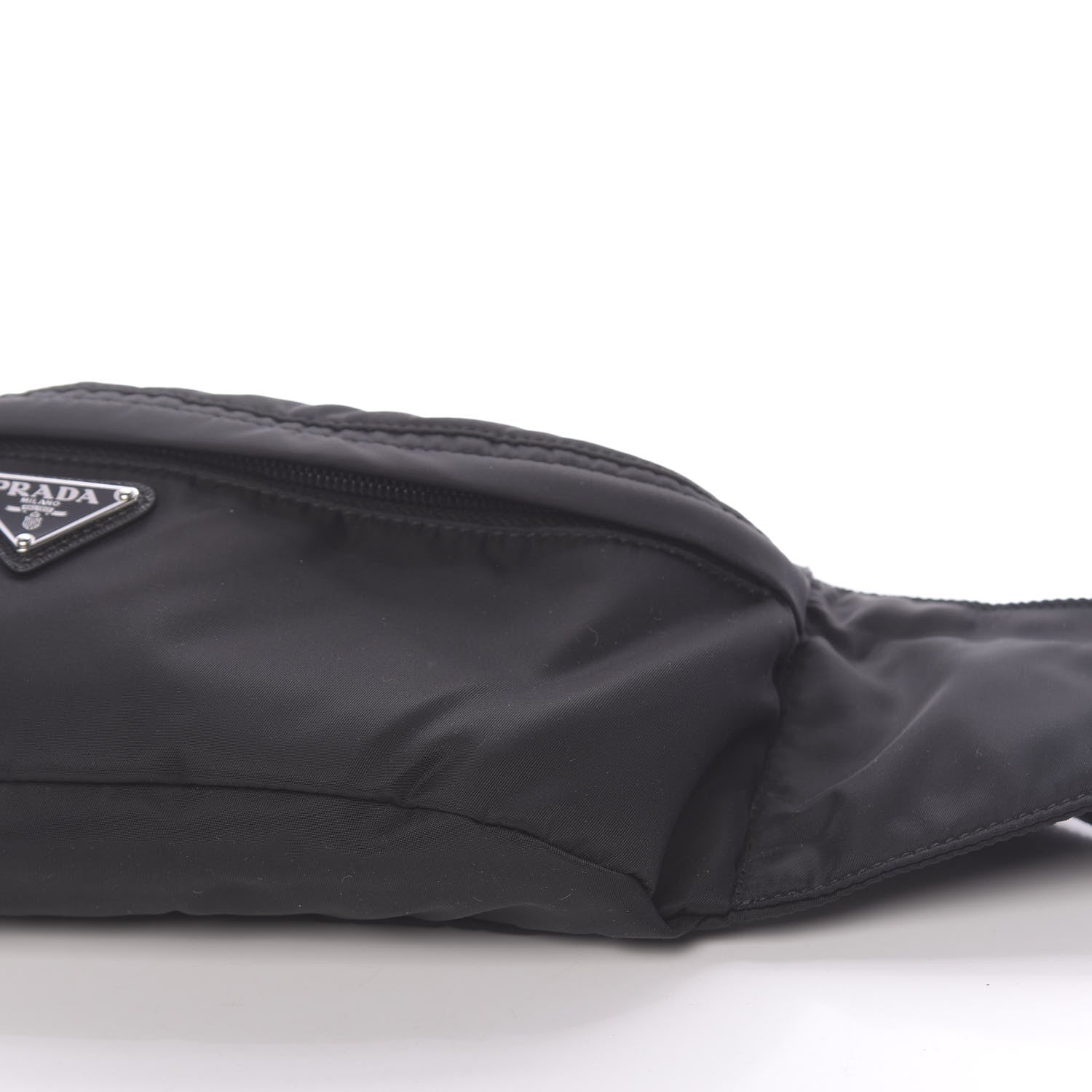 Prada Tessuto Nylon Belt Bag Black 11 of 11