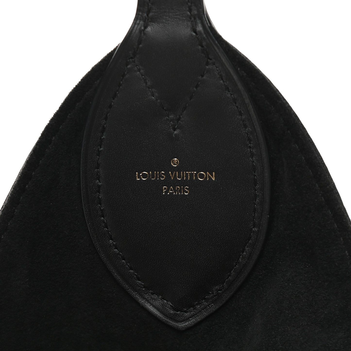 Monogram Flower Hobo Black