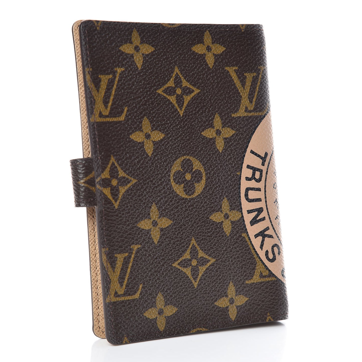 Monogram Complice Trunks and Bags Small Ring Agenda Cover Beige