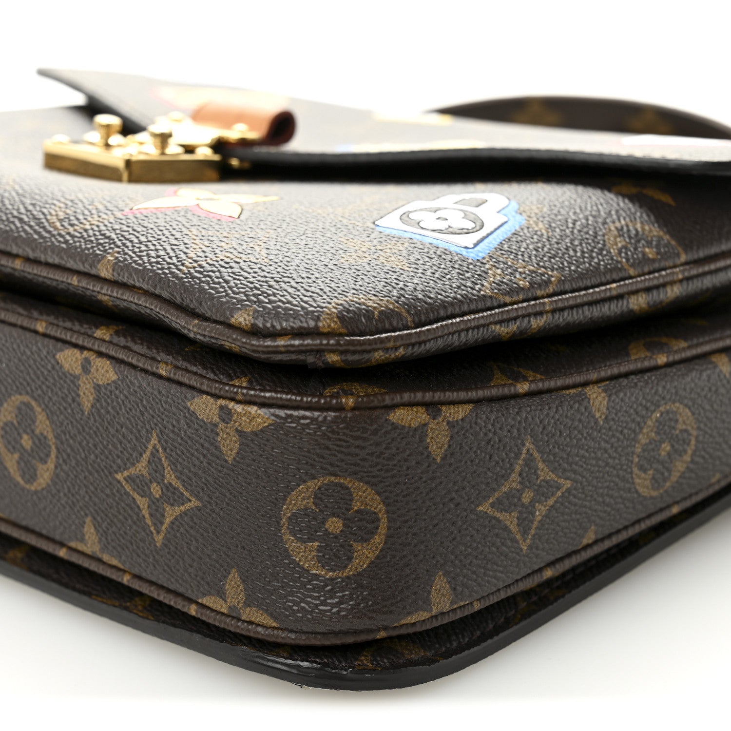 Louis Vuitton Monogram Love Lock Pochette Metis 10 of 14