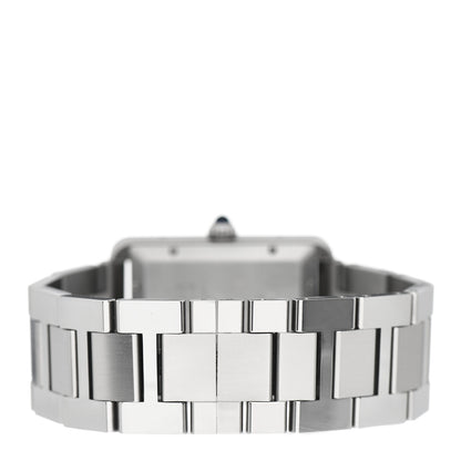 Cartier Stainless Steel 31mm Tank Solo Automatic Watch 3 of 5