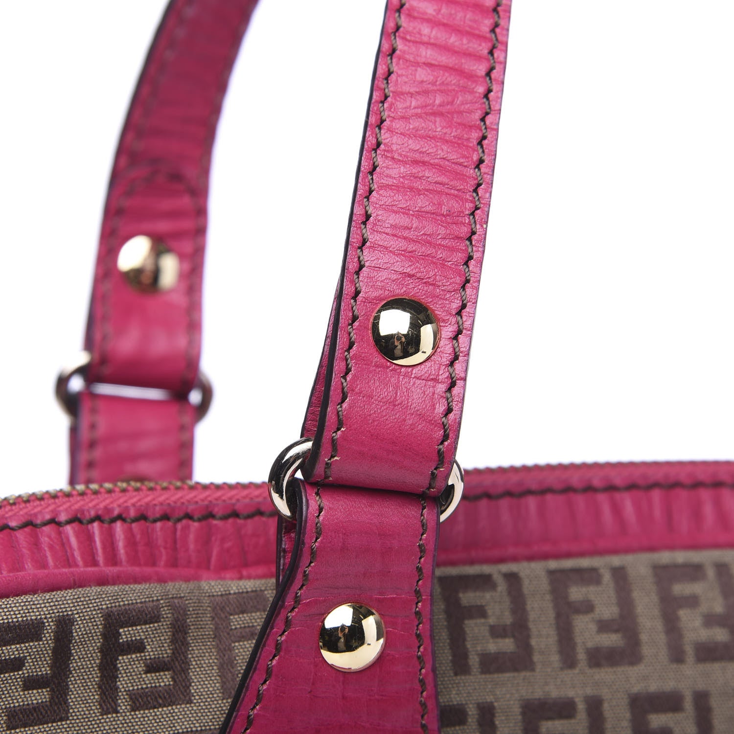 Fendi Zucchino Boston Pink 9 of 12