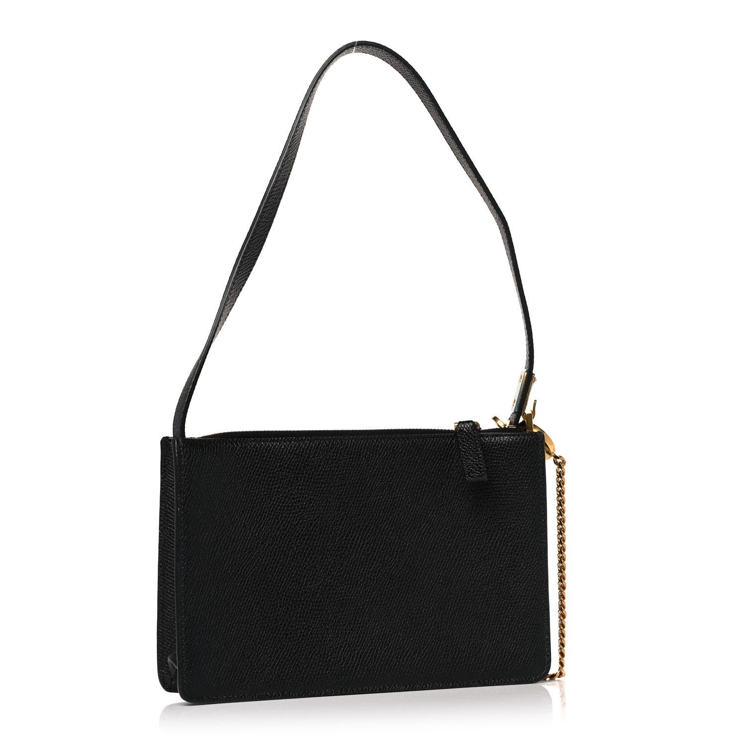 Valentino Garavani Grained Calfskin VSling Pouch Black 3 of 10
