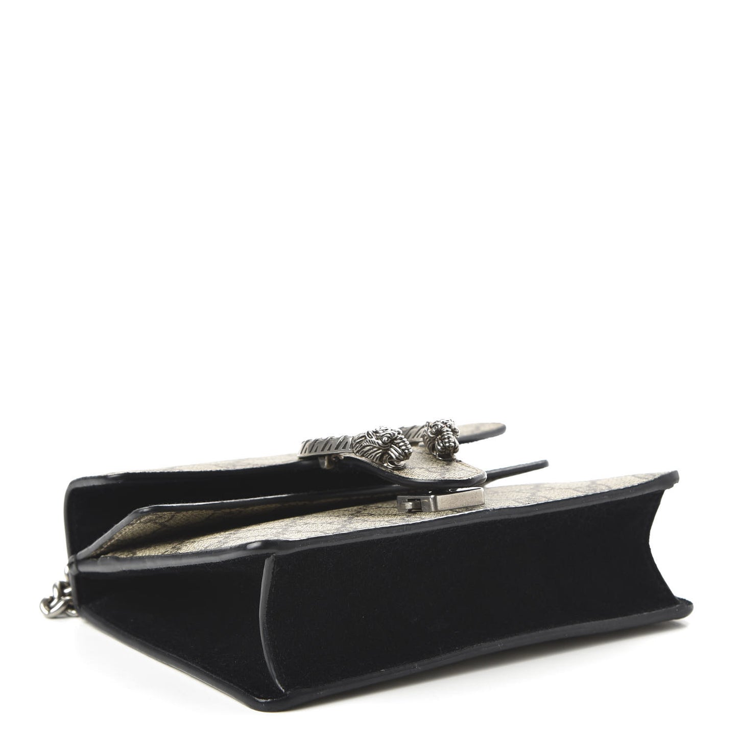 GG Supreme Monogram Mini Dionysus Shoulder Bag Black