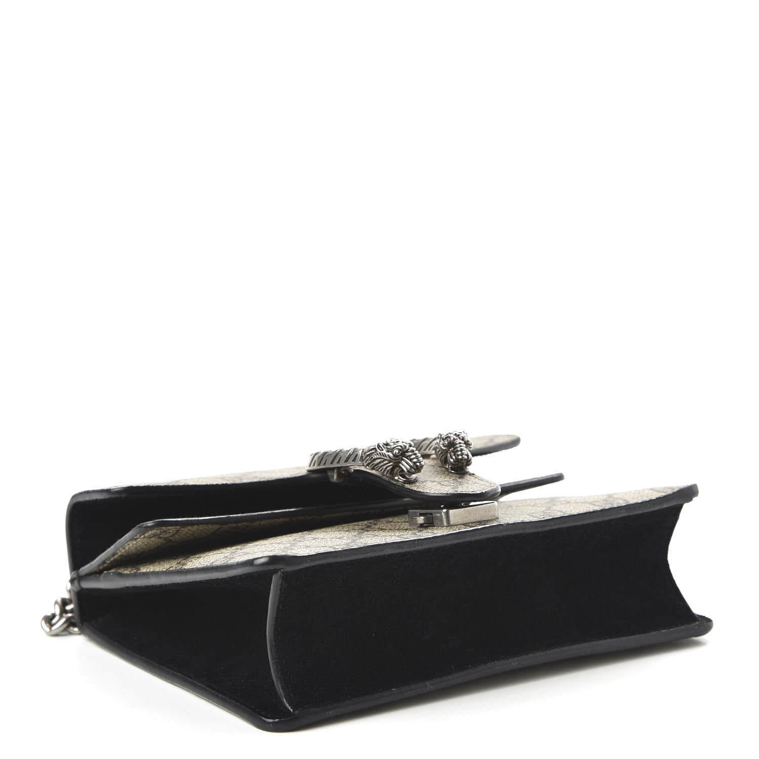 Gucci GG Supreme Monogram Mini Dionysus Shoulder Bag Black 4 of 11