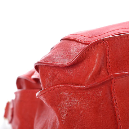 Proenza Schouler Lambskin PS1 Extra Large Satchel Lipstick Red 12 of 20