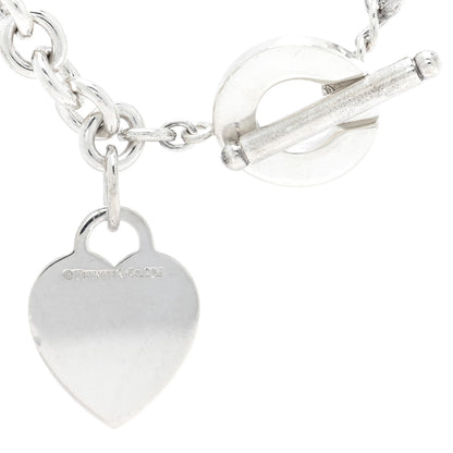 Tiffany Sterling Silver Heart Tag Toggle Bracelet 3 of 3