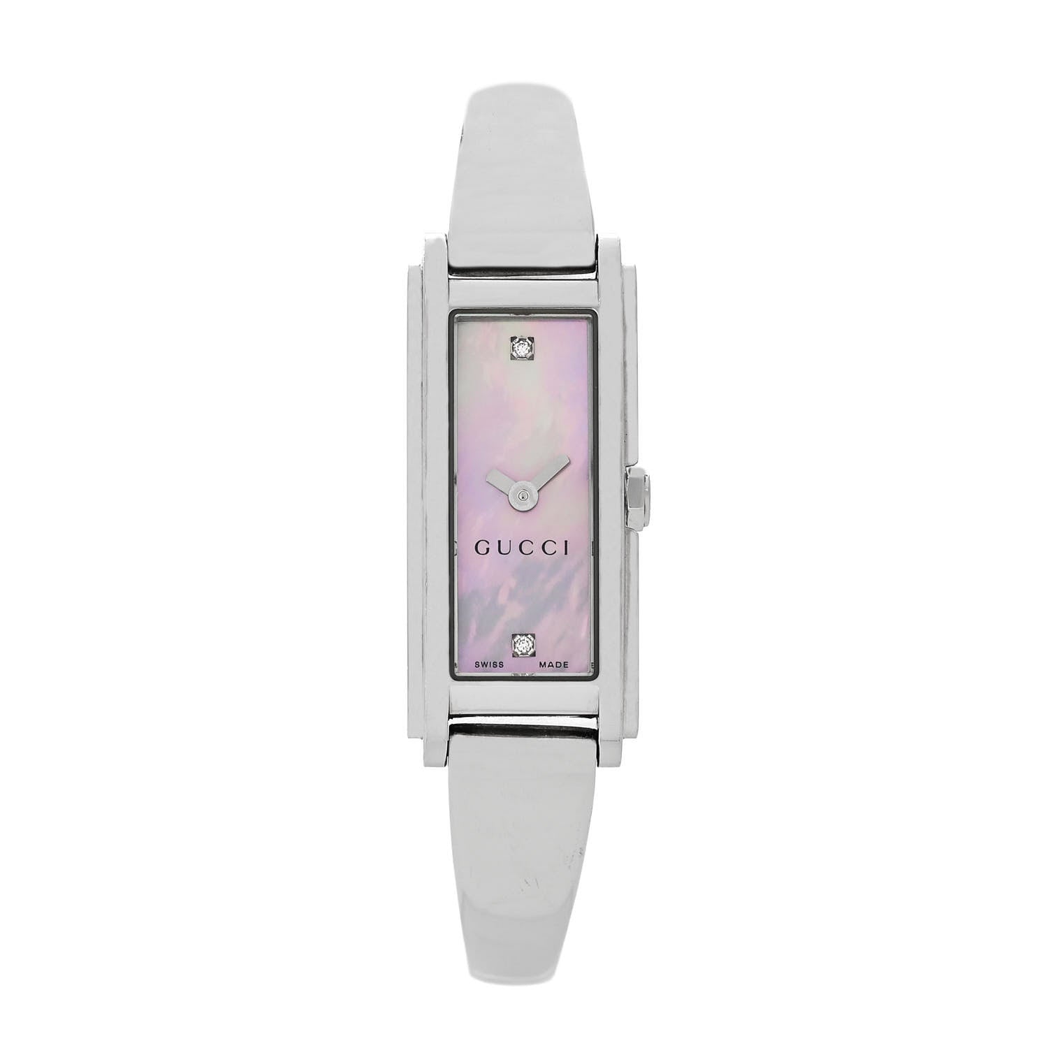 Gucci Stainless Steel Diamond 14mm 109 Horsebit Quartz Watch 1 of 5