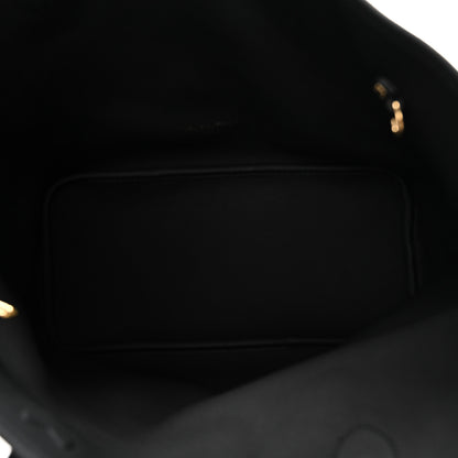 Louis Vuitton Monogram Calfskin Neo Neverfull Inside Out MM Black 8 of 16