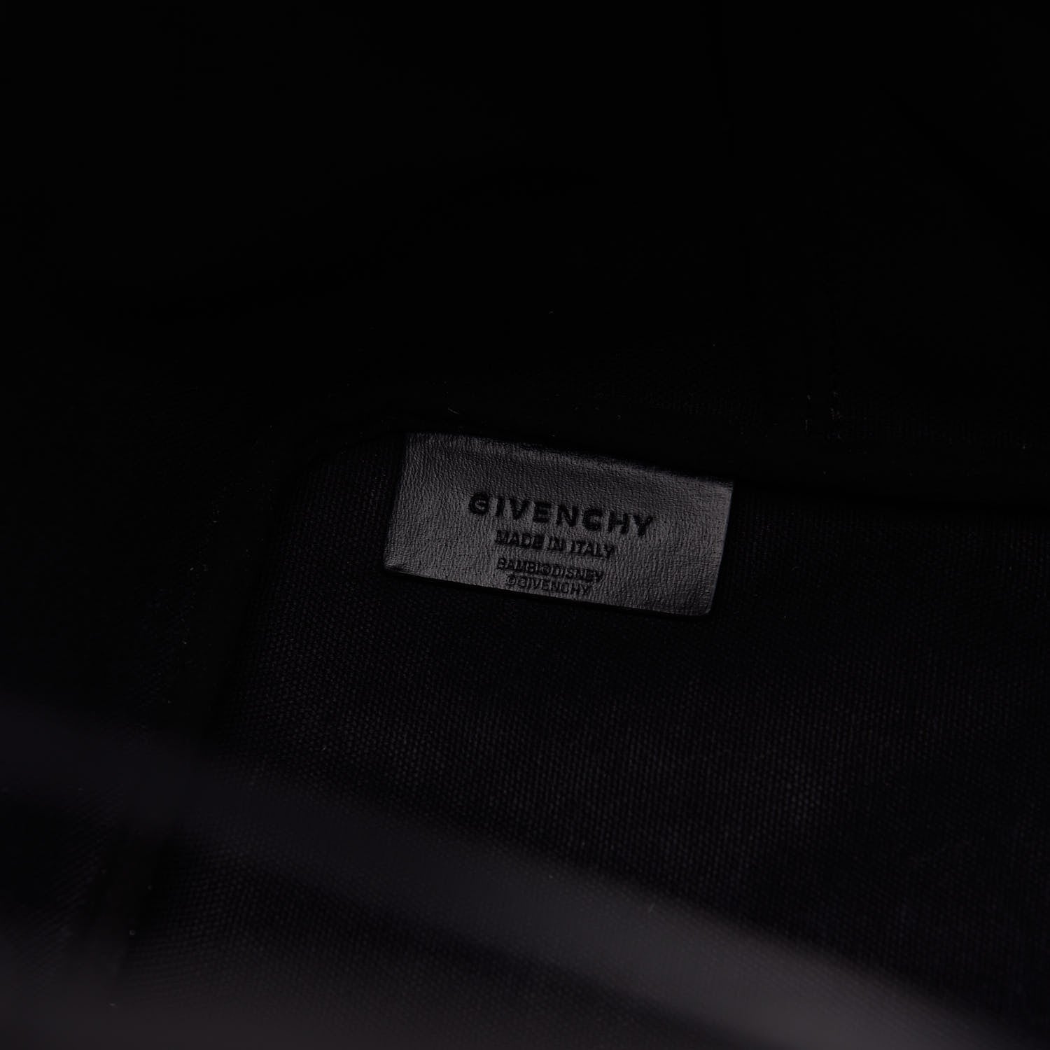 Givenchy Textured Coated Canvas Bambi Print Large Antigona Tote Black 6 of 11