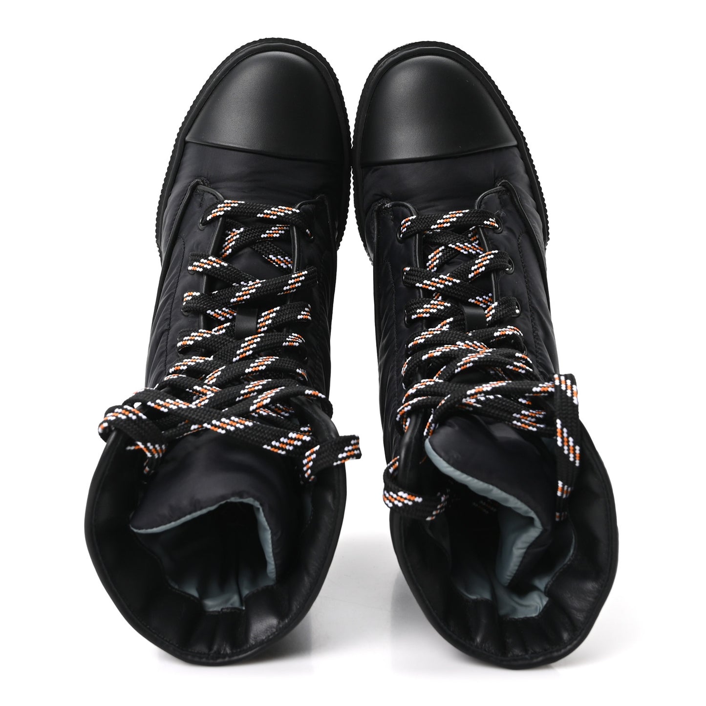 Calfskin Parachute Fresh Ankle Boots 35 Black