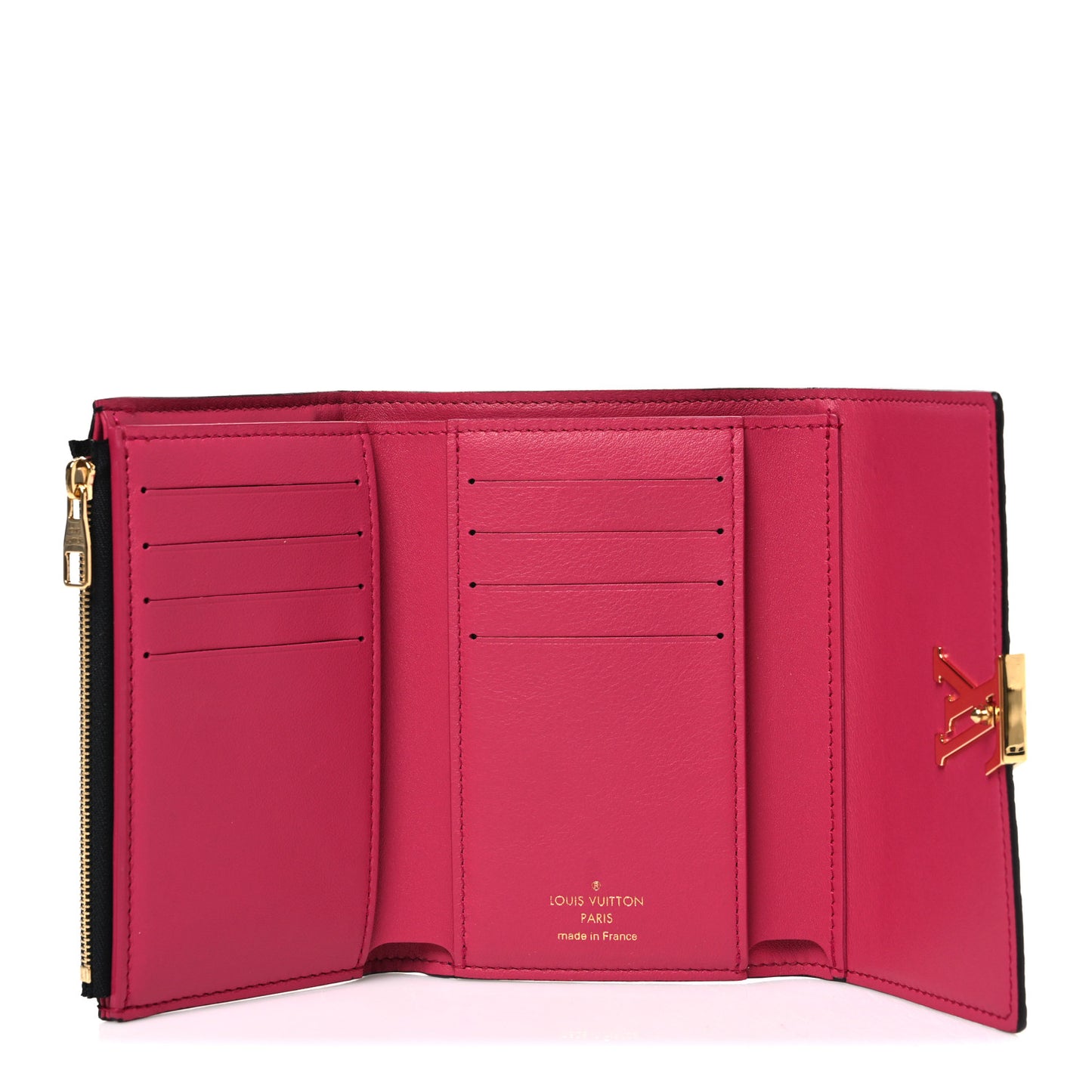 Taurillon Capucines Compact Wallet Black