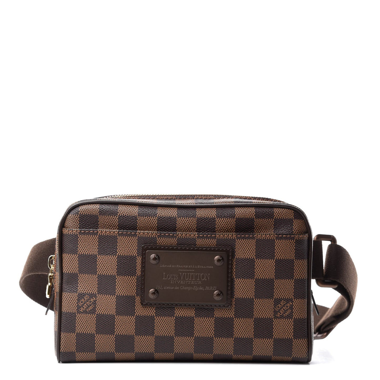 Damier Ebene Brooklyn Bum Bag