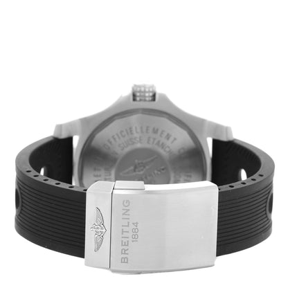 Breitling Stainless Steel Rubber 45mm Avenger Seawolf Automatic Watch Black A17331 3 of 5