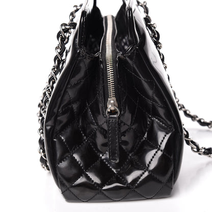 Chanel Vinyl Lipstick Ligne Tote Black 20 of 20