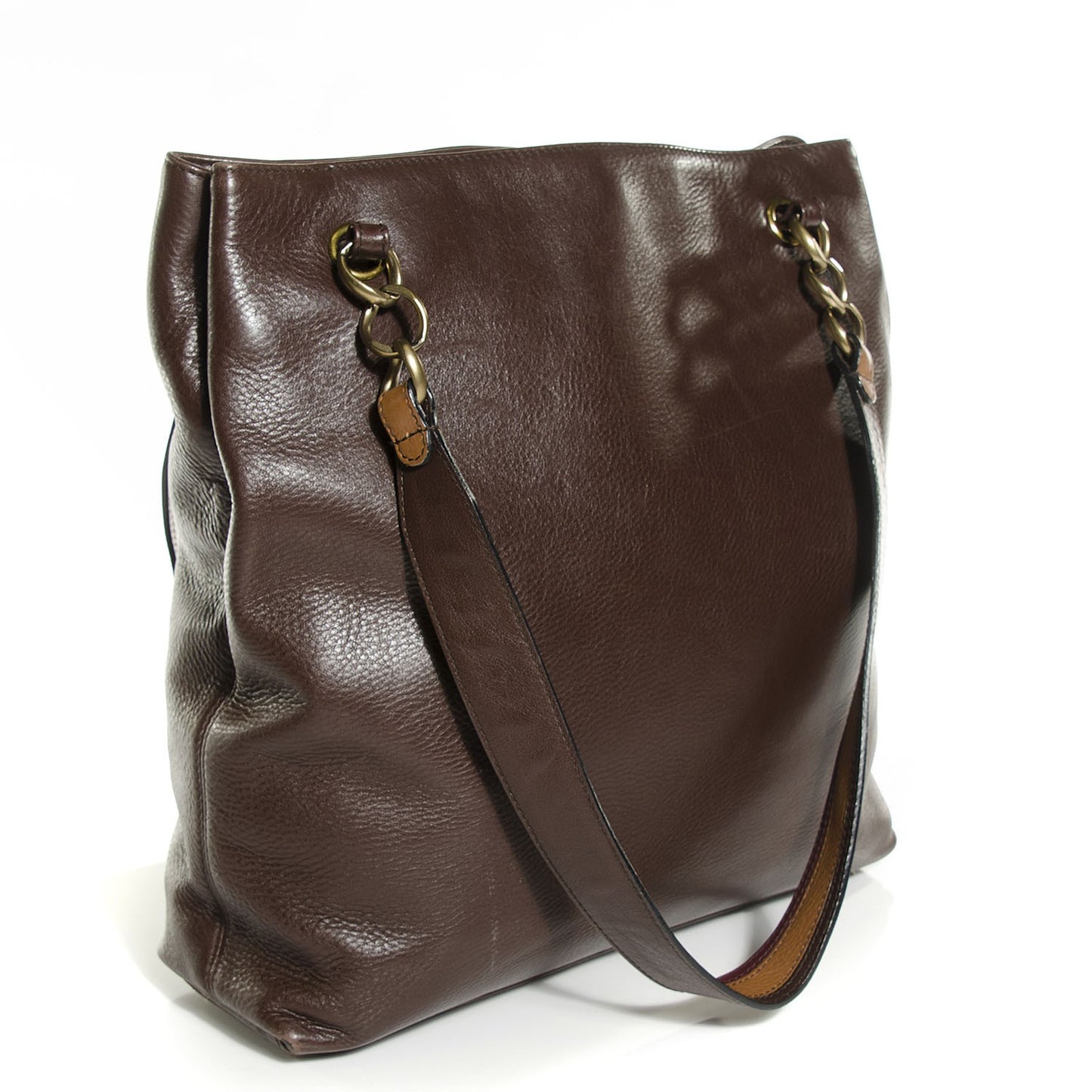 Deerskin Shoulder Bag Brown
