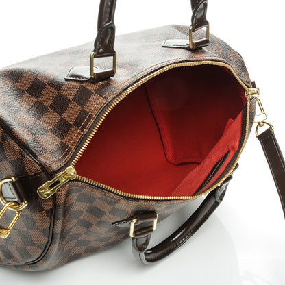 Louis Vuitton Damier Ebene Speedy Bandouliere 30 5 of 7