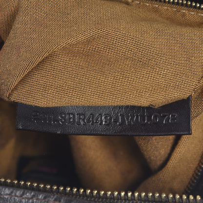 Fendi Zucca Cuoio Lucido Chef Hobo Tobacco Moro 7 of 10