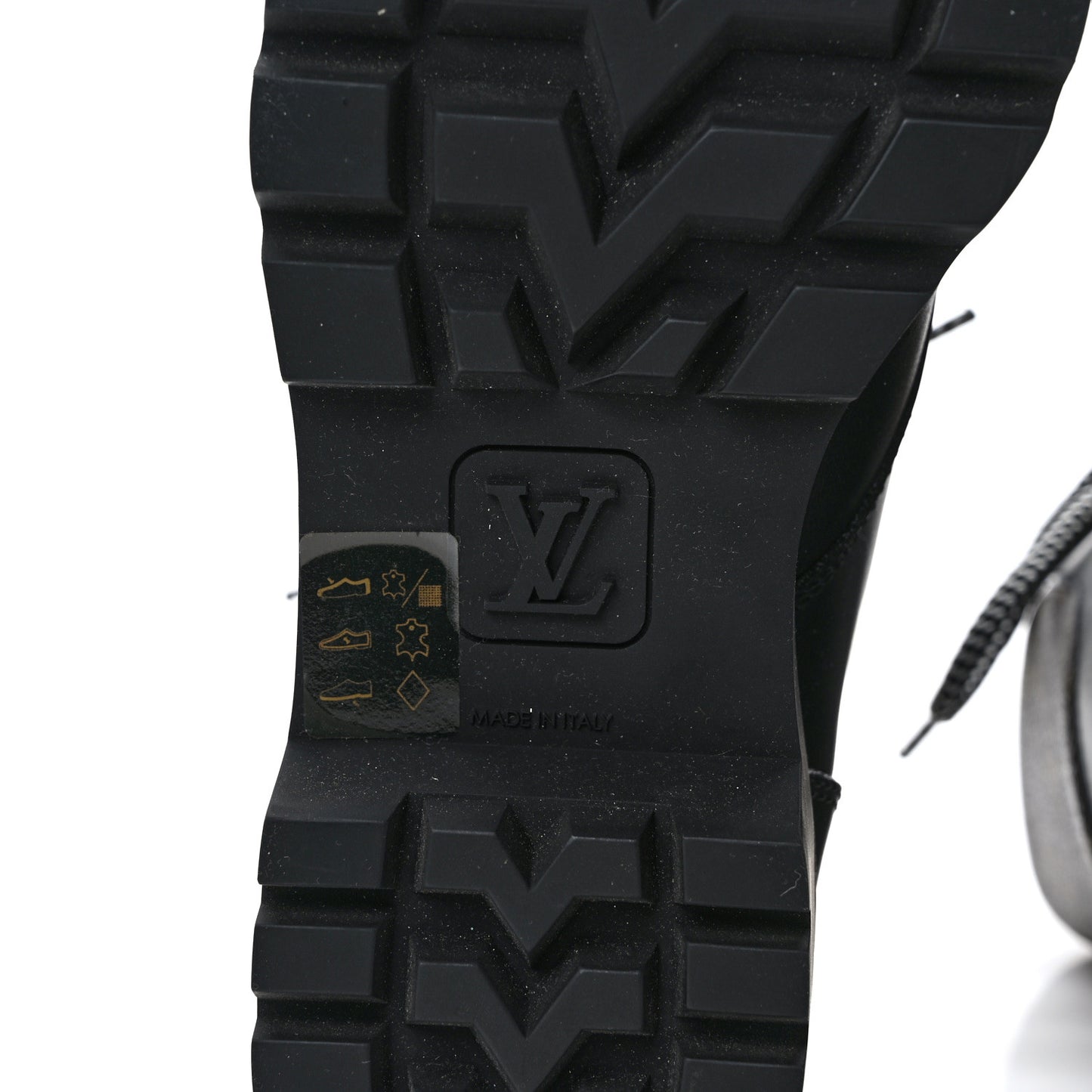 Calfskin Monogram Territory Flat Ranger Boots 41 Black