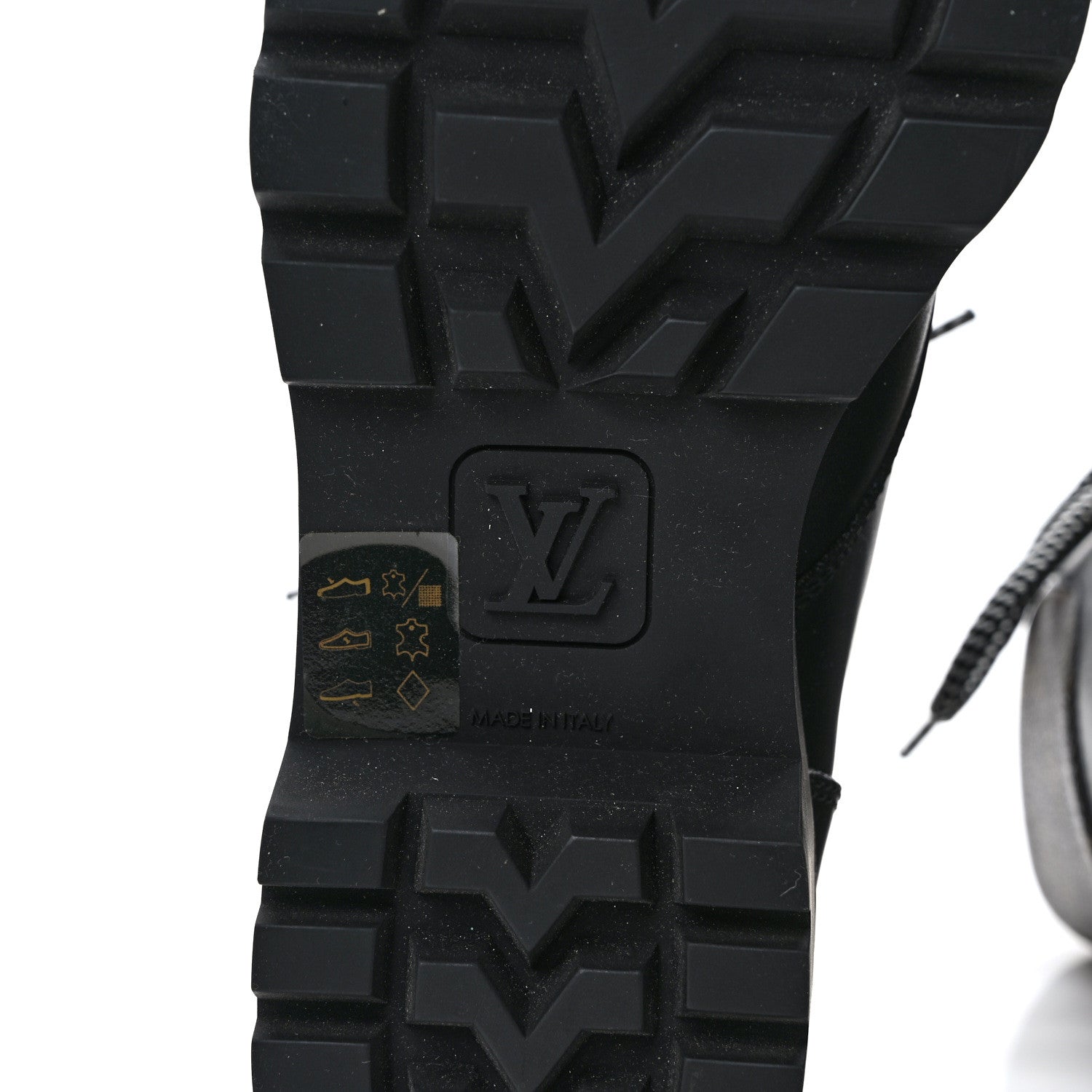 Louis Vuitton Calfskin Monogram Territory Flat Ranger Boots 41 Black 6 of 8