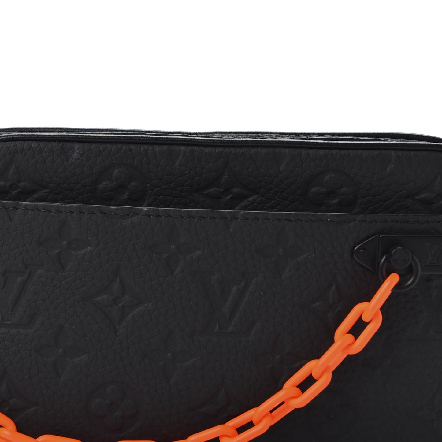 Taurillon Monogram Uniformes Solar Ray Soft Pochette Volga Belt Bag Black
