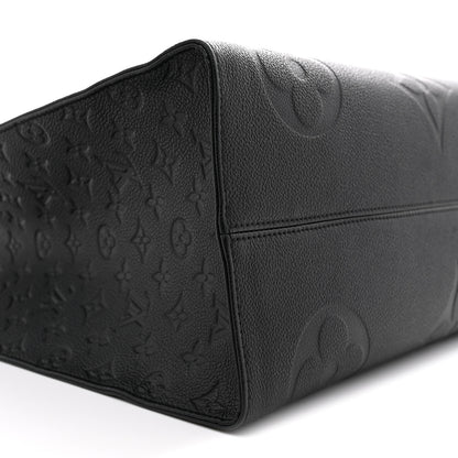 Louis Vuitton Empreinte Monogram Giant Onthego GM Black 9 of 10