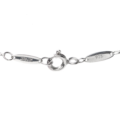 Tiffany Sterling Silver Aquamarine Elsa Peretti Color By The Yard 3 Station Necklace 5 of 5