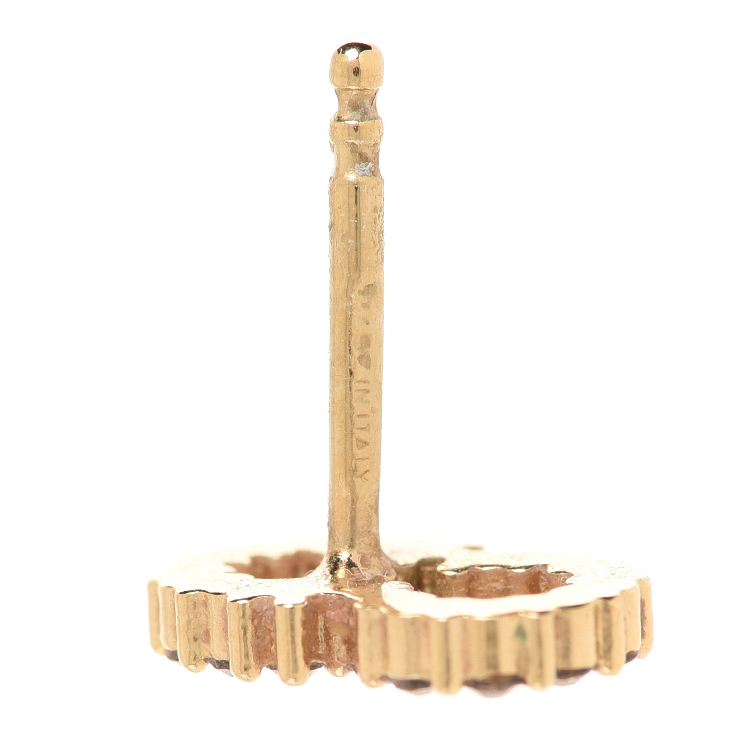 Christian Dior Crystal Tribales Star CD Drop Earrings Gold 4 of 6