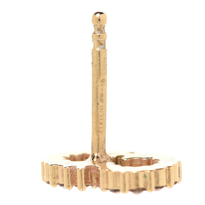 Christian Dior Crystal Tribales Star CD Drop Earrings Gold 4 of 6