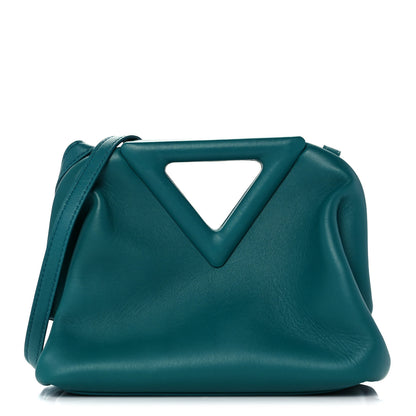 Bottega Veneta Calfskin Small The Point Triangle Bag Mallard 1 of 11