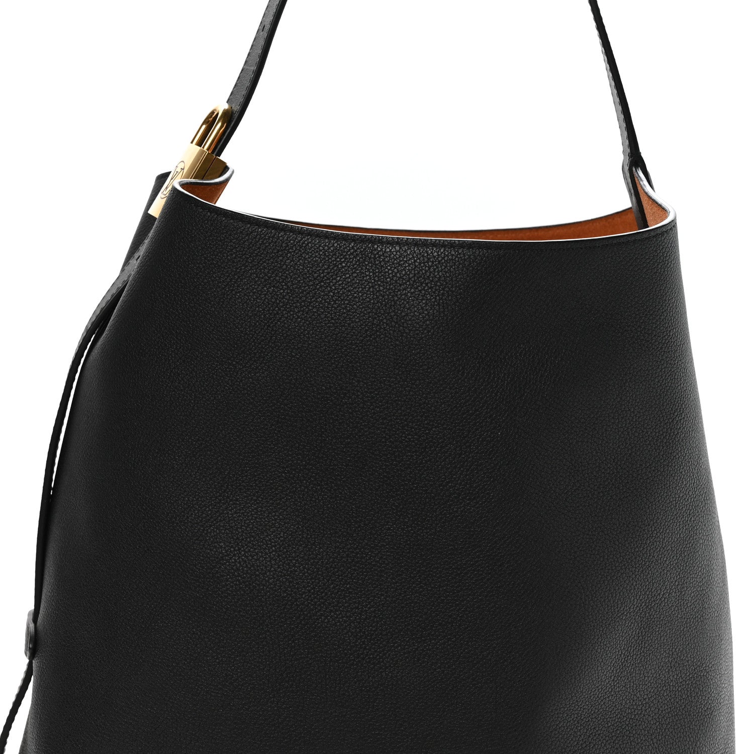 Louis Vuitton Grained Calfskin Low Key Hobo MM Black 8 of 10