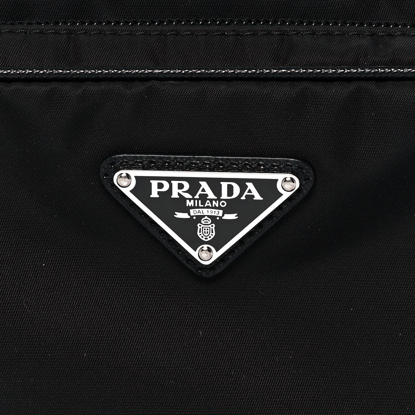 Tessuto Nylon Belt Bag Black
