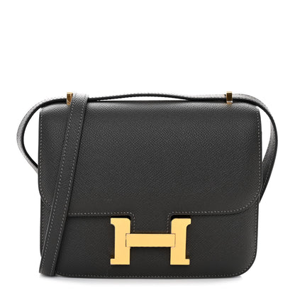 Hermes Epsom Constance 18 Graphite 1 of 10